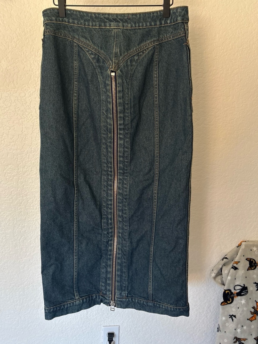 Eckhaus latta denim skirt - Picture 2 of 4